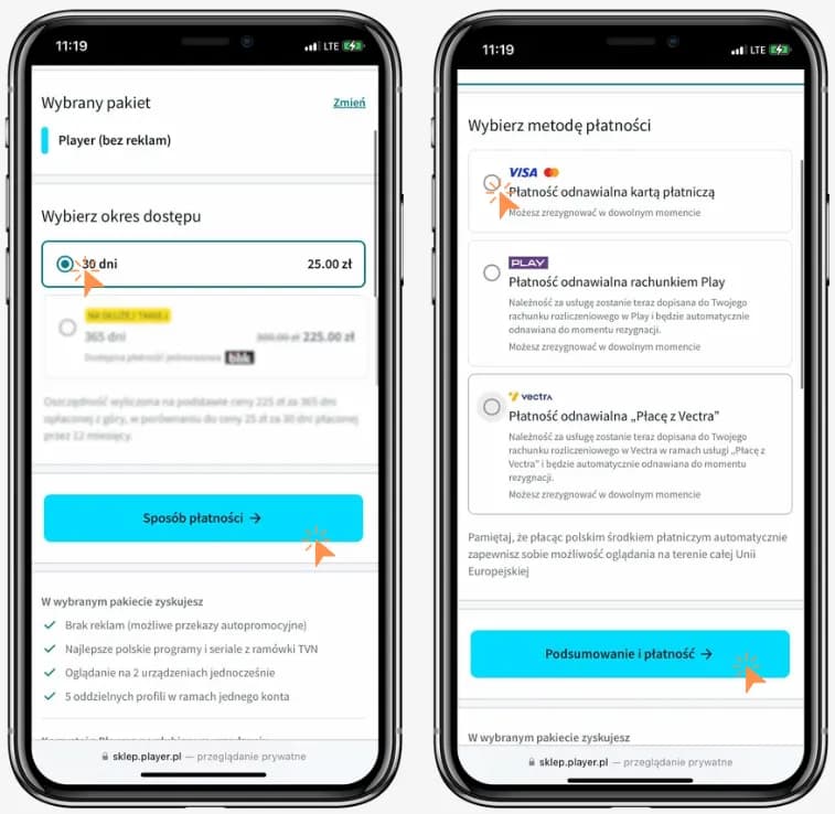 Jak zapłacić za film w Player – proste kroki i rozwiązania problemów płatności