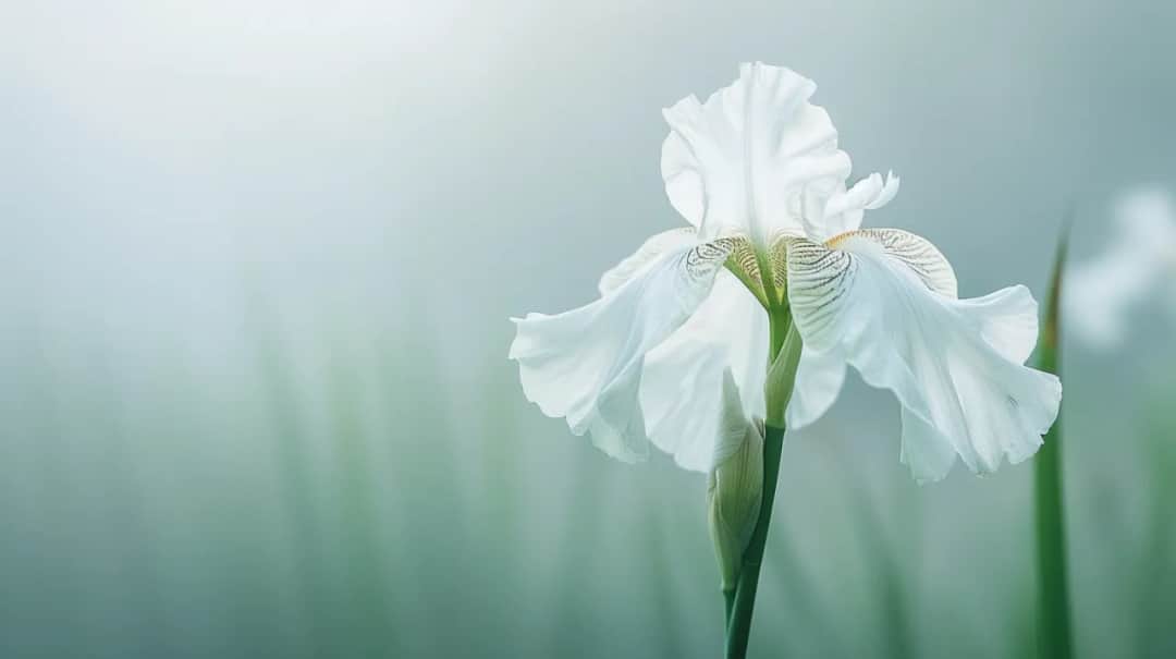 Biały irys: Co symbolizuje ten tajemniczy kwiat?