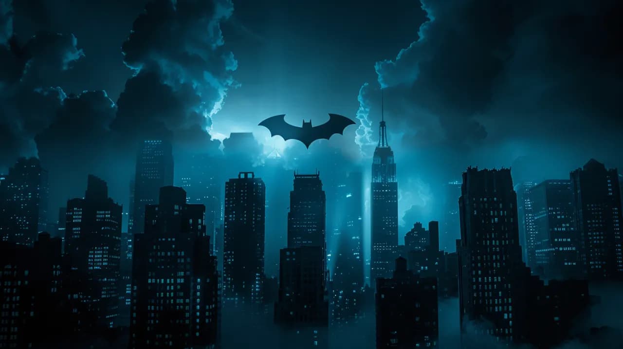 Znak Batmana na niebie: Co symbolizuje ten słynny sygnał?