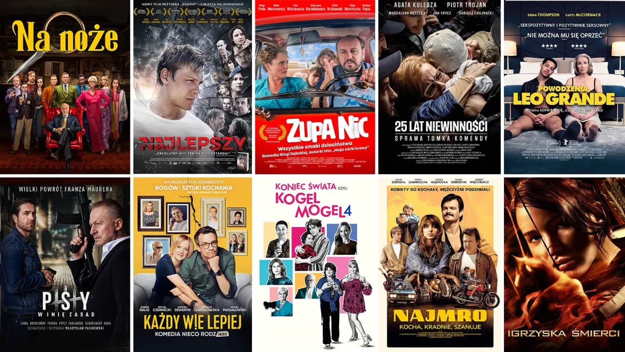 Najfajniejsze filmy, które musisz zobaczyć: Lista hitów kinowych