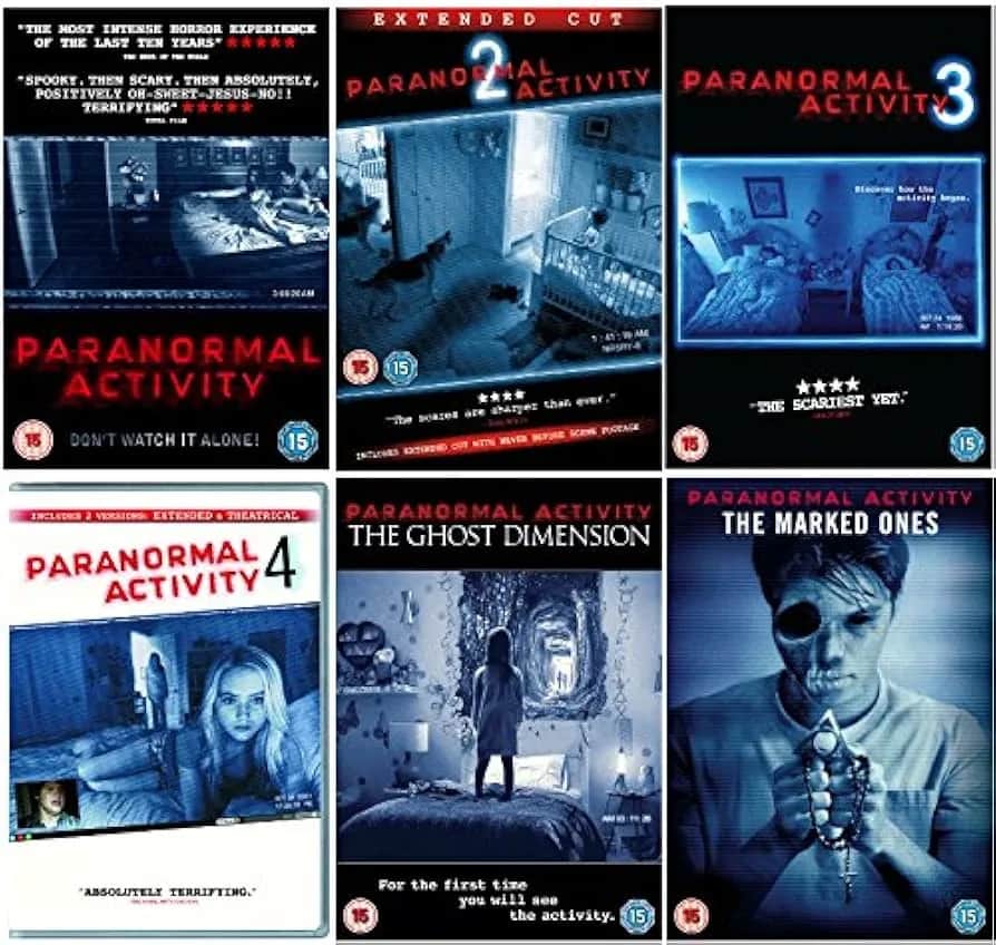 Paranormal Activity: Kompletna Lista Części Serii Horrorów