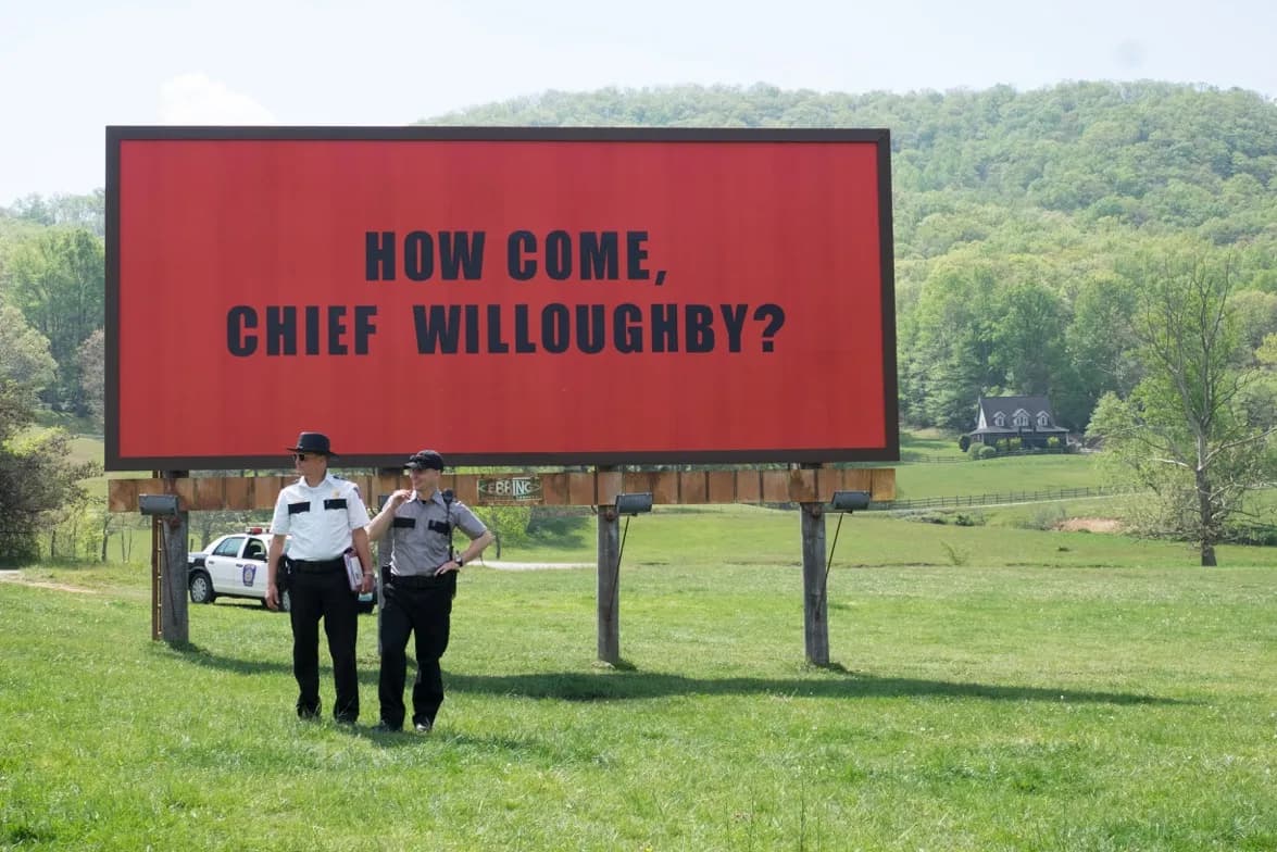 Film Trzy billboardy za Ebbing Missouri - mocna opowieść o walce o prawdę