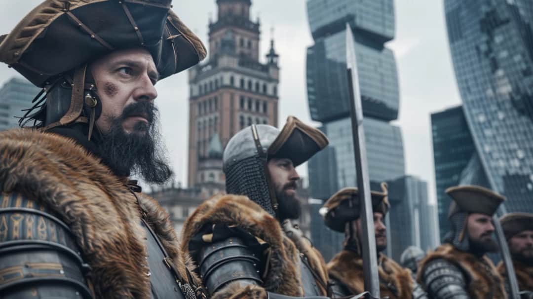 Serial komediowy Netfliksa: Recenzja 1670 - robi bekę z polskiej historii.