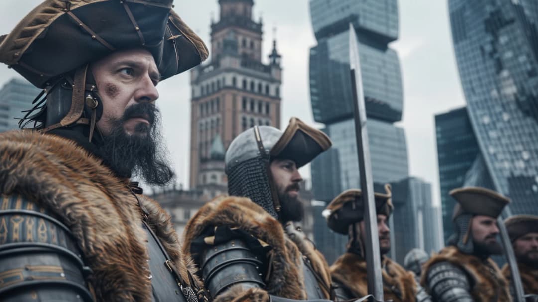 Serial komediowy Netfliksa: Recenzja 1670 - robi bekę z polskiej historii.